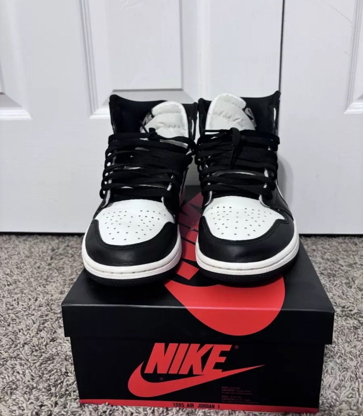 Nike × Vintage Jordan 1 Mocha Sz. 9 Size US 9 / EU 42 - 3 Thumbnail
