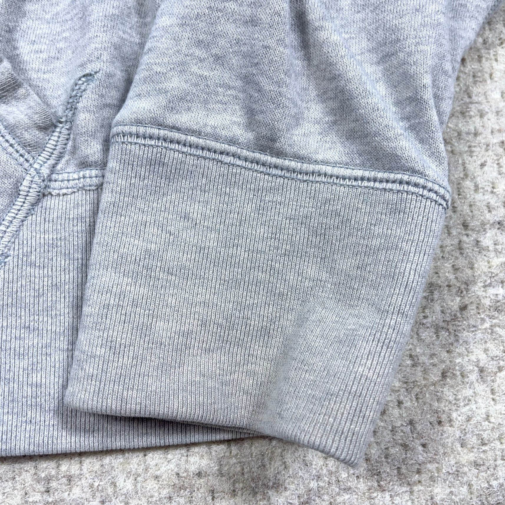 American Eagle Outfitters VINTAGE American Eagle Outfitters Hoodie Women XL Gray Full Zip Jacket Faded Stained Size XL / US 12-14 / IT 48-50 - 5 Thumbnail