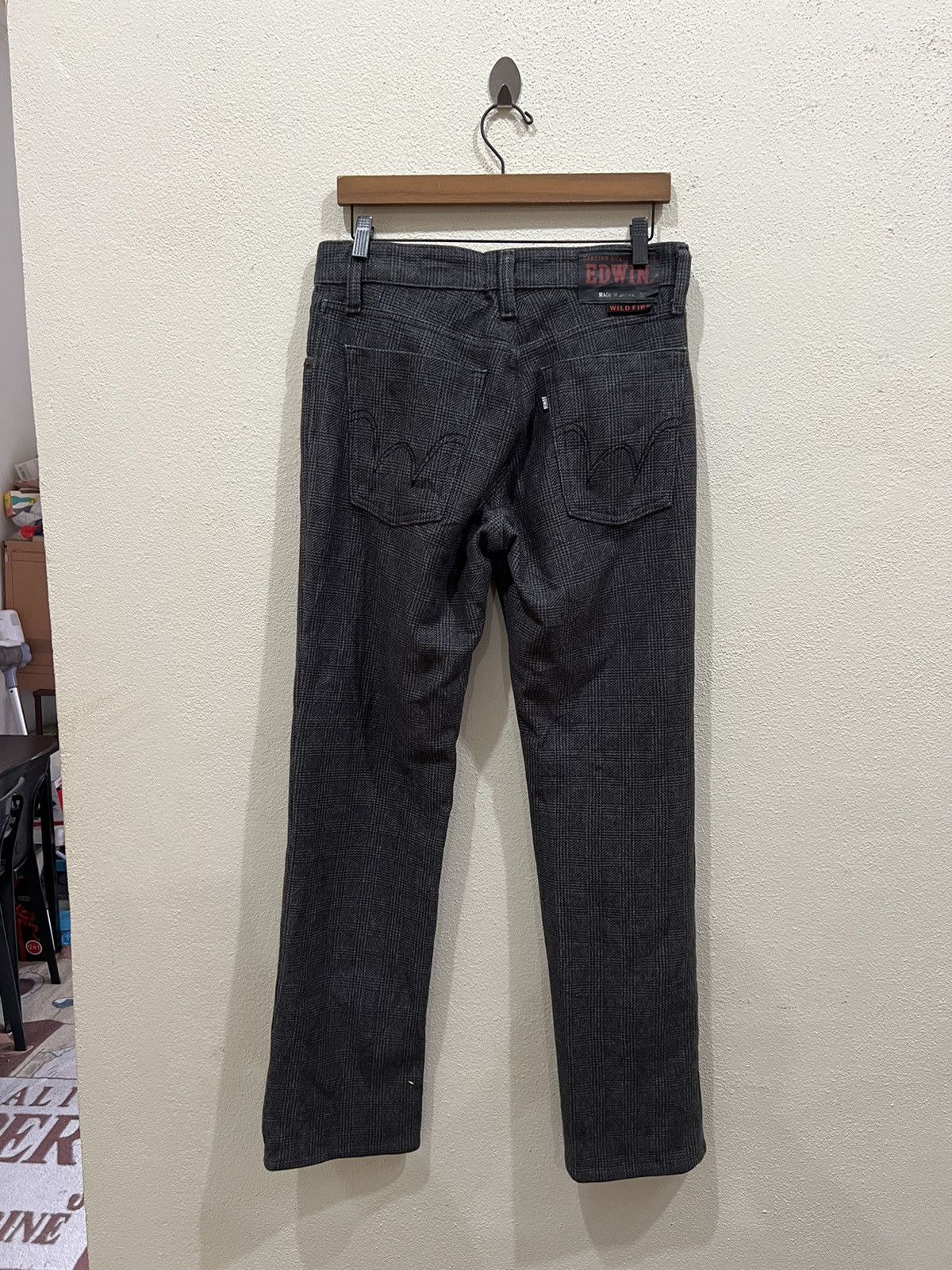 Edwin Edwin Plaid Tartan Casual Pant Size US 31 - 5 Thumbnail