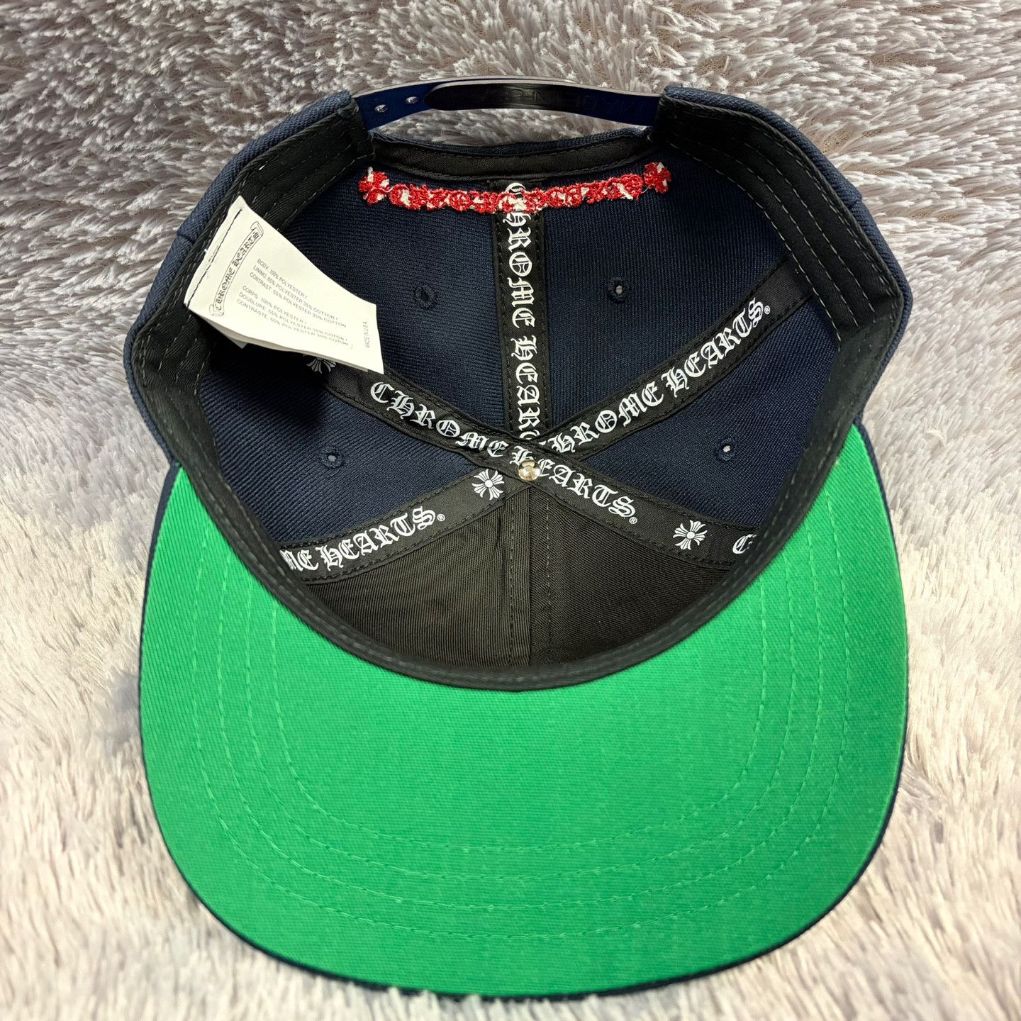 Chrome Hearts On Field Baseball Cap Dark Navy Size ONE SIZE - 4 Thumbnail