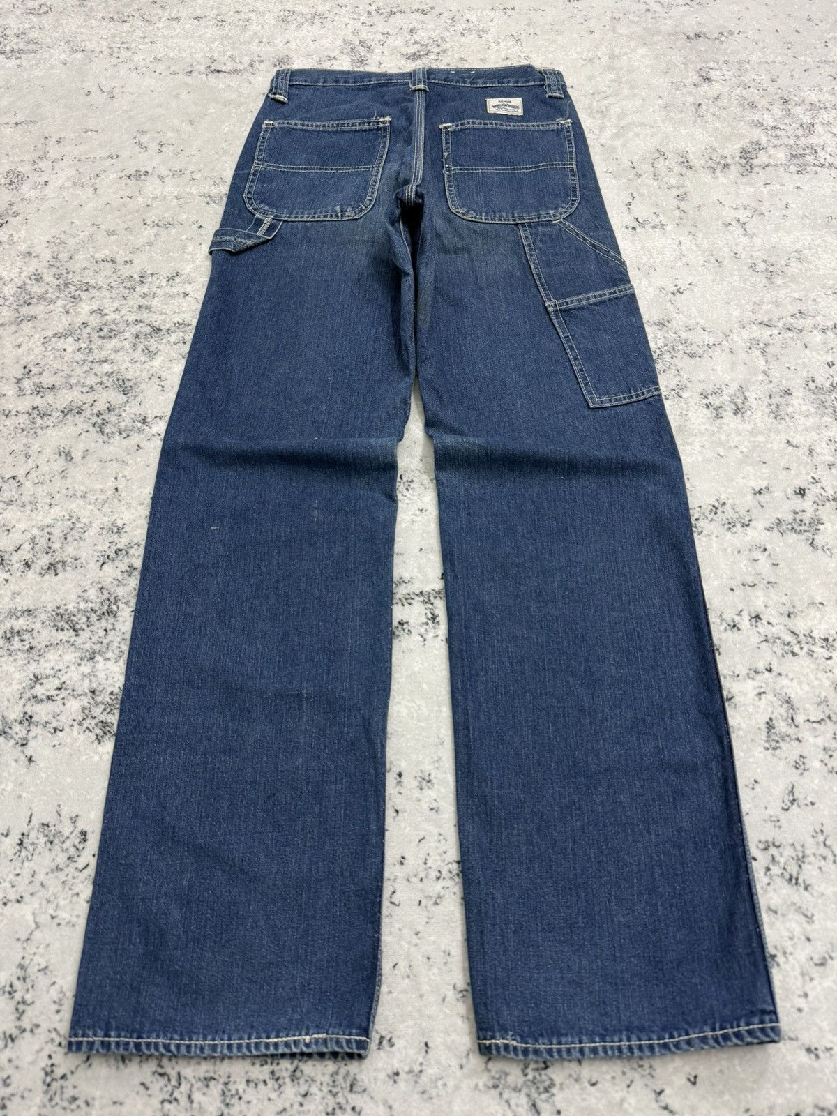 Vintage Vintage Japan BIG JOHN Carpenter World Workers Denim Size US 26 / EU 42 - 2 Thumbnail