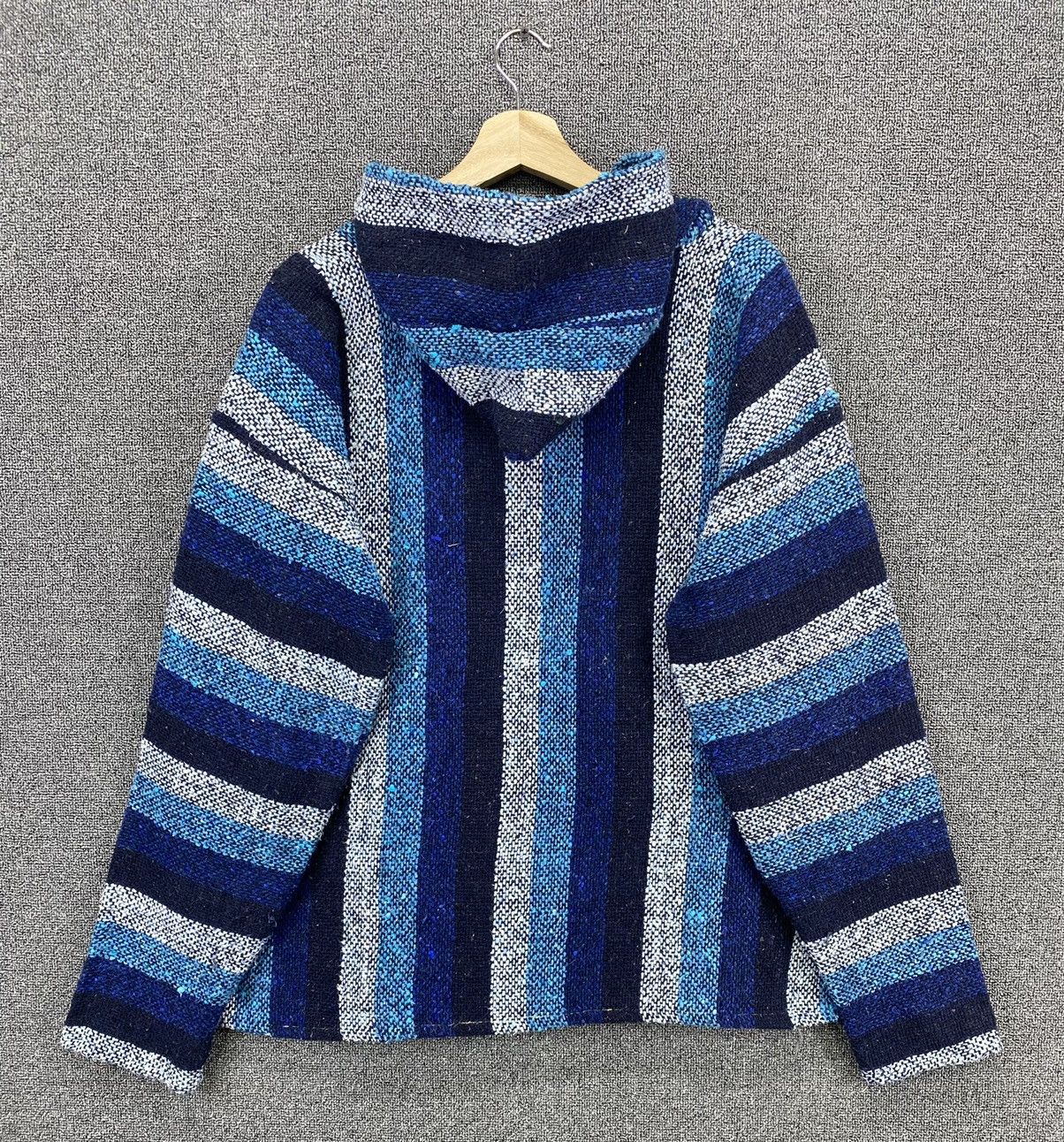 Mexican Threads Vintage Vel Mex Baja Mexican Drug Rugs Coogi Style Hoodie Size US L / EU 52-54 / 3 - 5 Thumbnail