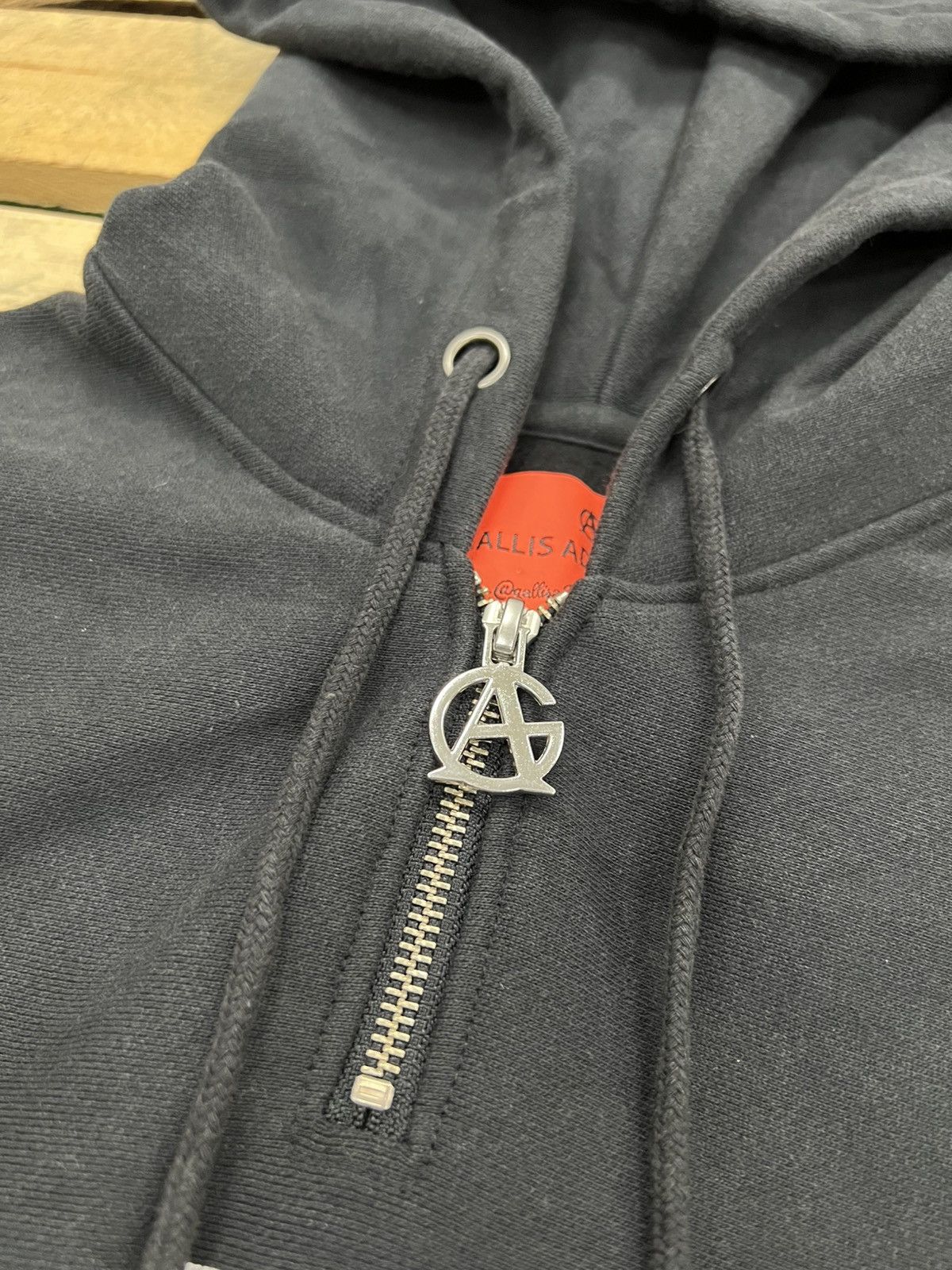 Japanese Brand GALLIS ADDICTION BIG SPELLOUT HOODIE Size US L / EU 52-54 / 3 - 7 Thumbnail