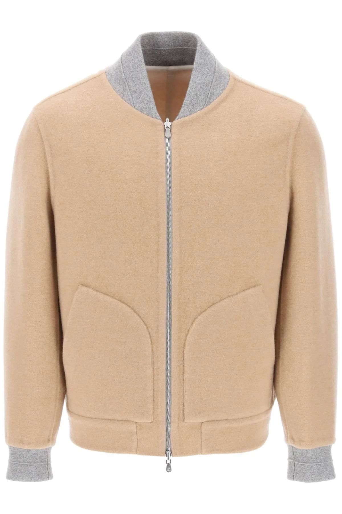 Brunello Cucinelli o1w1db10924 Cashmere Jacket in Brown Size US XL / EU 56 / 4 - 1 Thumbnail