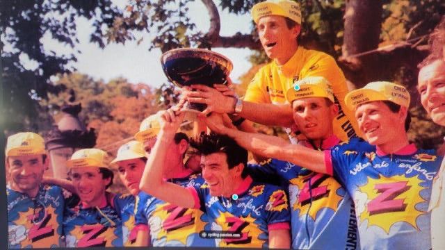 Other Vintage Team Z Tommaso Cycling Jersey Tour de France Era 90s Size US L / EU 52-54 / 3 - 3 Thumbnail
