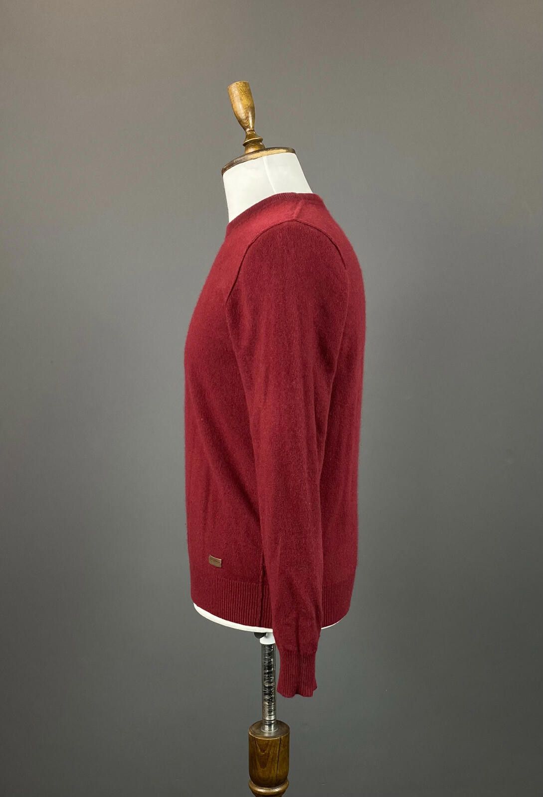 Woolrich Woolen Mills Men Woolrich Red Cashmere Long Sleeve Sweater Size S Size US S / EU 44-46 / 1 - 4 Thumbnail