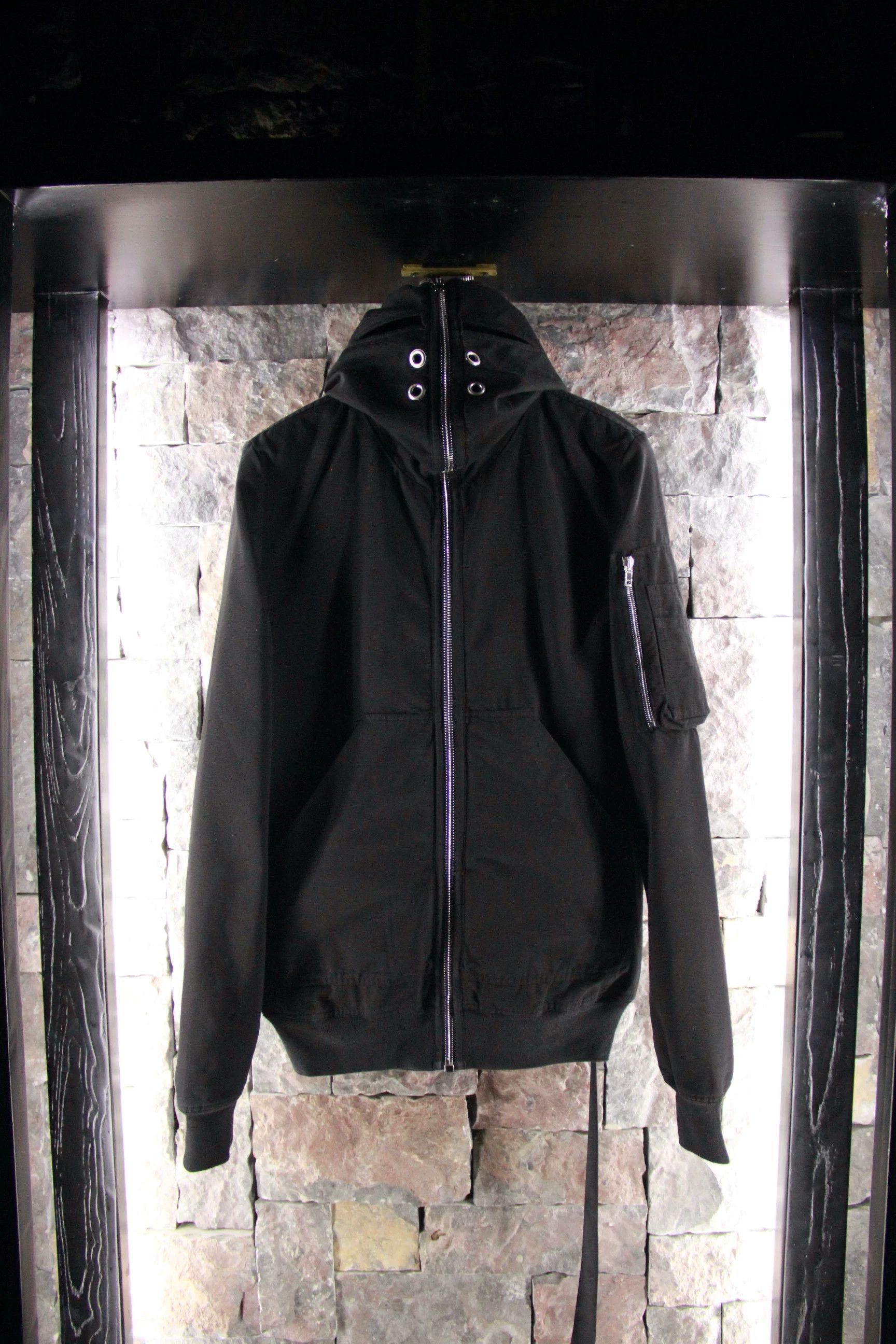 Rick Owens Rick Owens Black Bombers Men s Size US S / EU 44-46 / 1 - 1 Thumbnail