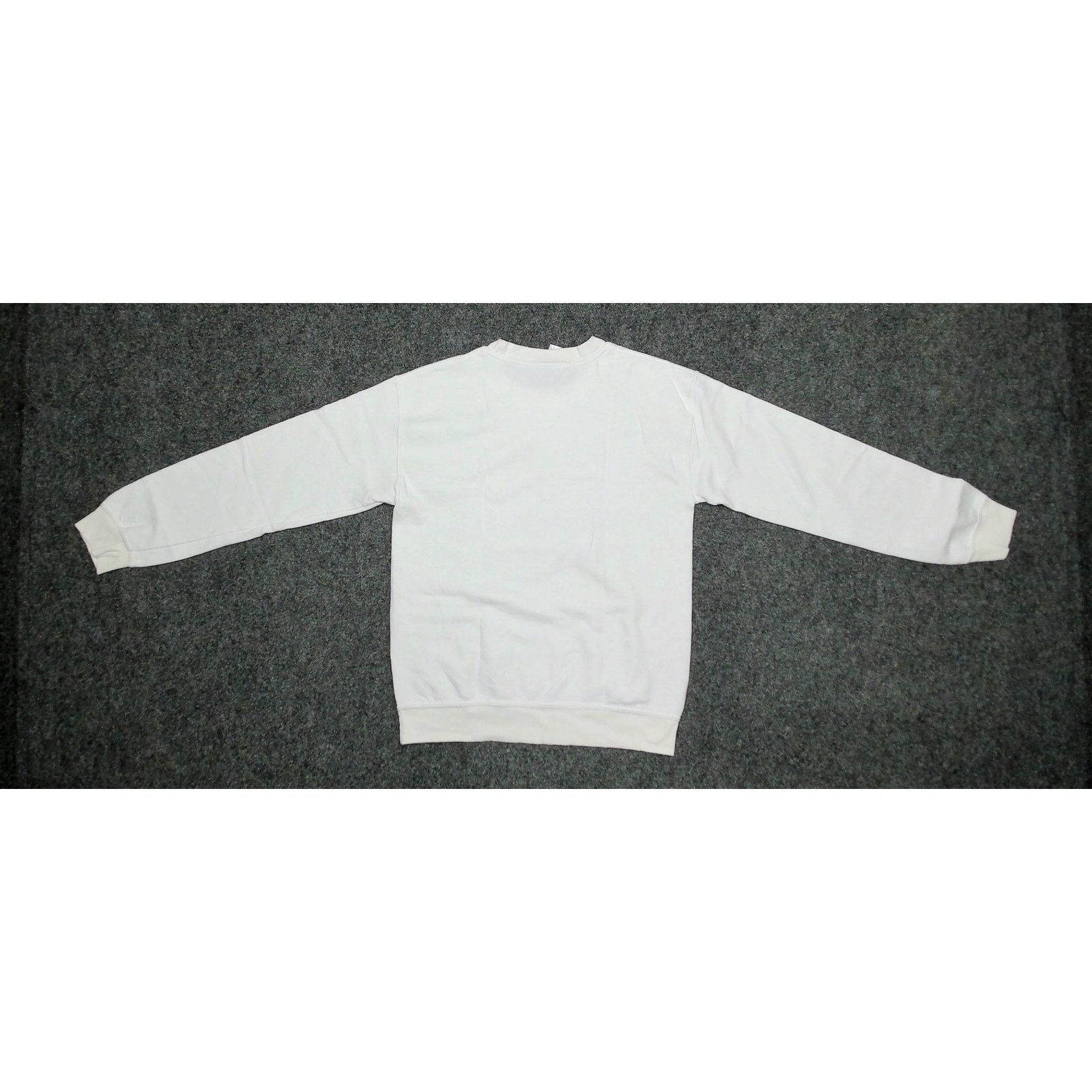 Gildan 2010s Kinda Bad Kinda Boujee Boxy White Sweatshirt Size S / US 4 / IT 40 - 6 Thumbnail