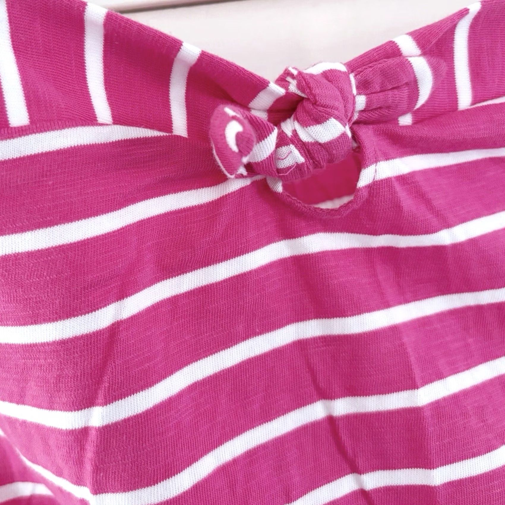 NEXT BNWT Next Pink Striped Bandaged Maxi Dress UK 10, New Tags, Stylish Summer Size L / US 10 / IT 46 - 3 Thumbnail