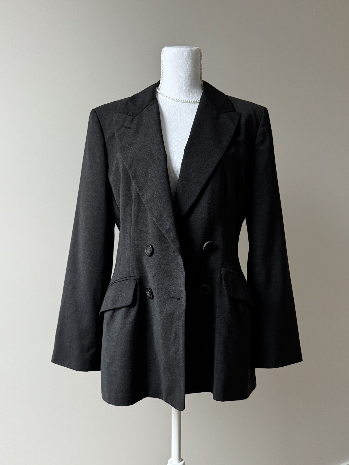 Jil Sander Jil Sander 100% wool blazer Size L / US 10 / IT 46 - 8 Thumbnail