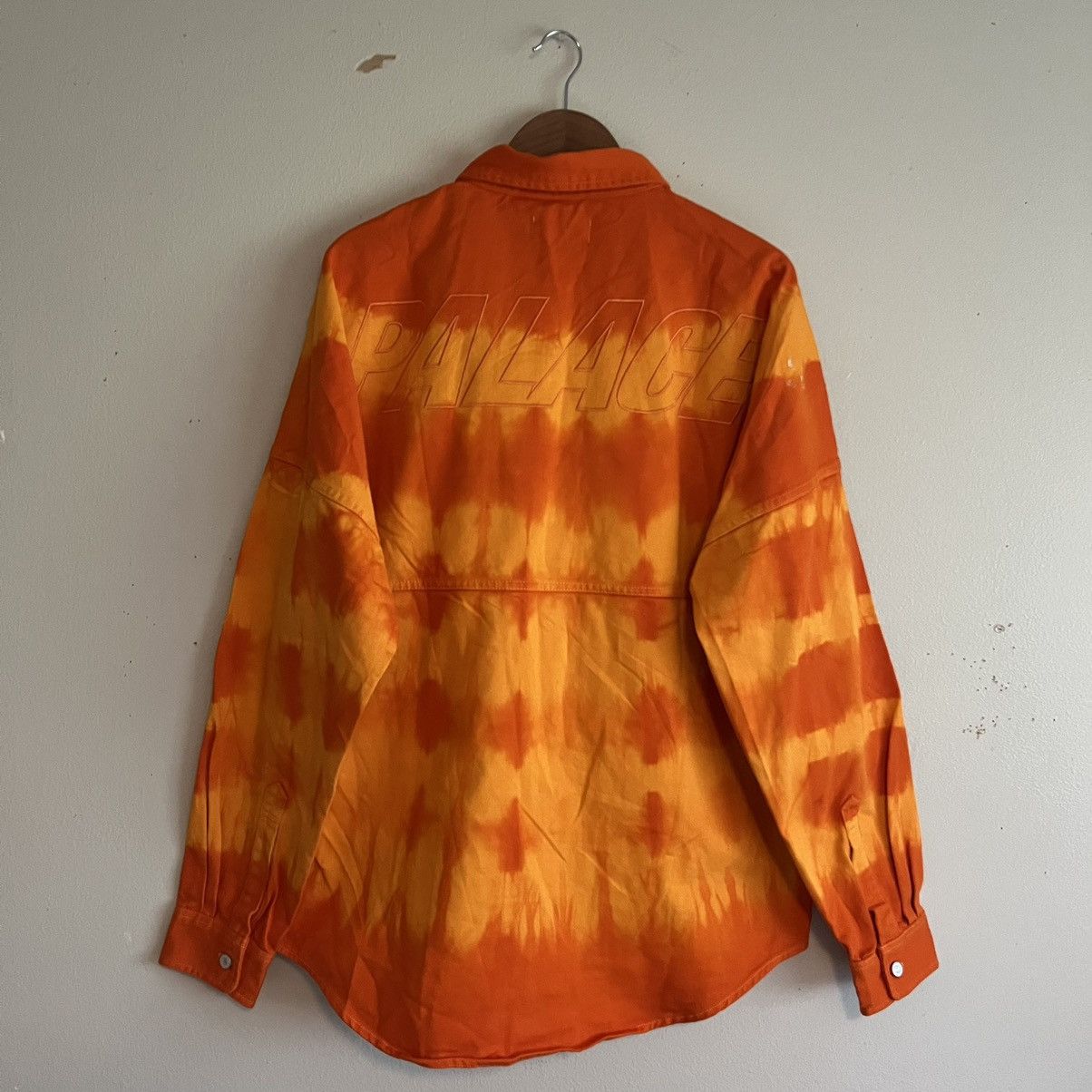 Palace Denim Tie-Dye Drop Shoulder Shirt Size US L / EU 52-54 / 3 - 7 Thumbnail
