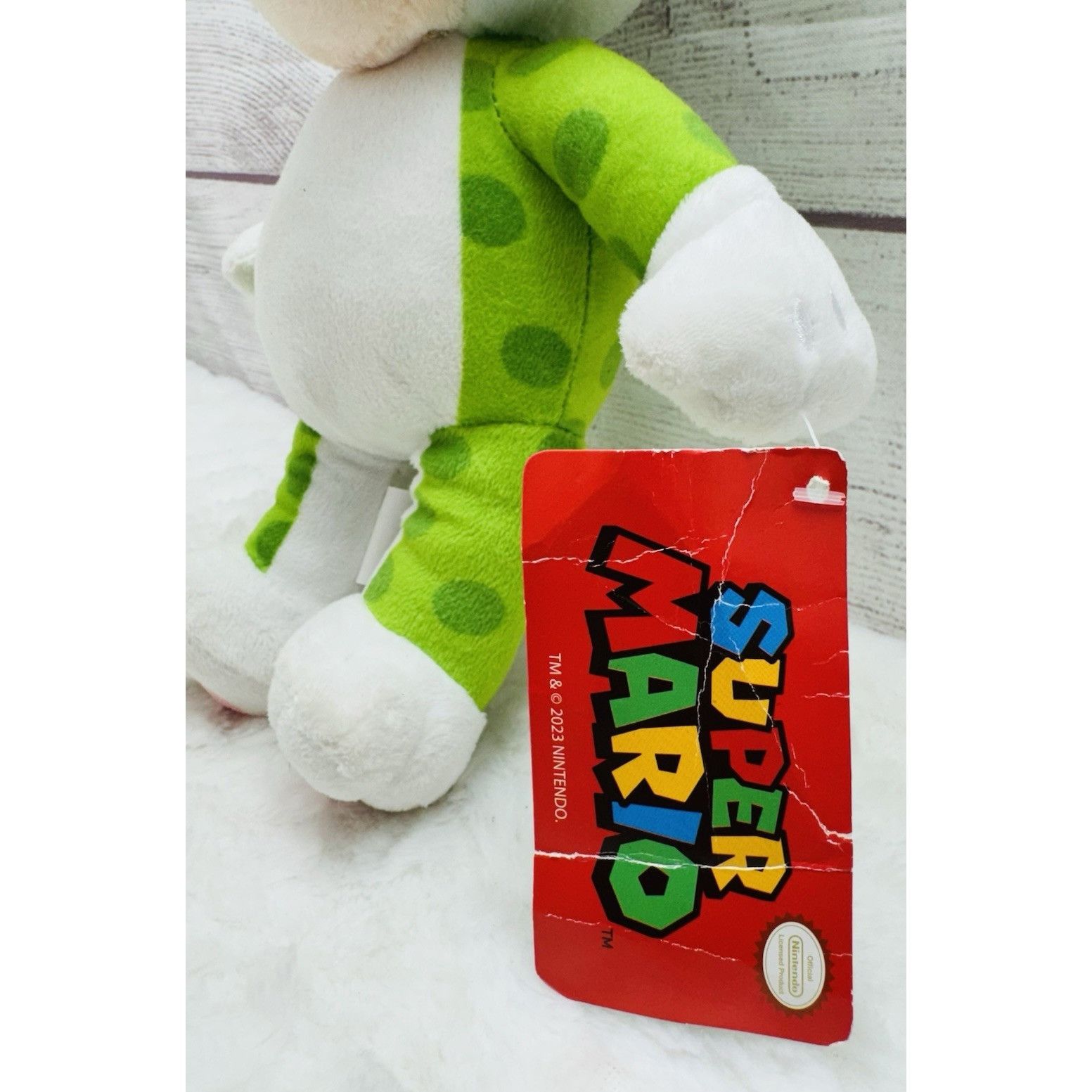 Nintendo SUPER MARIO BROS LUIGI Green Cat Suit Plush 12" Nintendo Stu Size ONE SIZE - 18 Thumbnail
