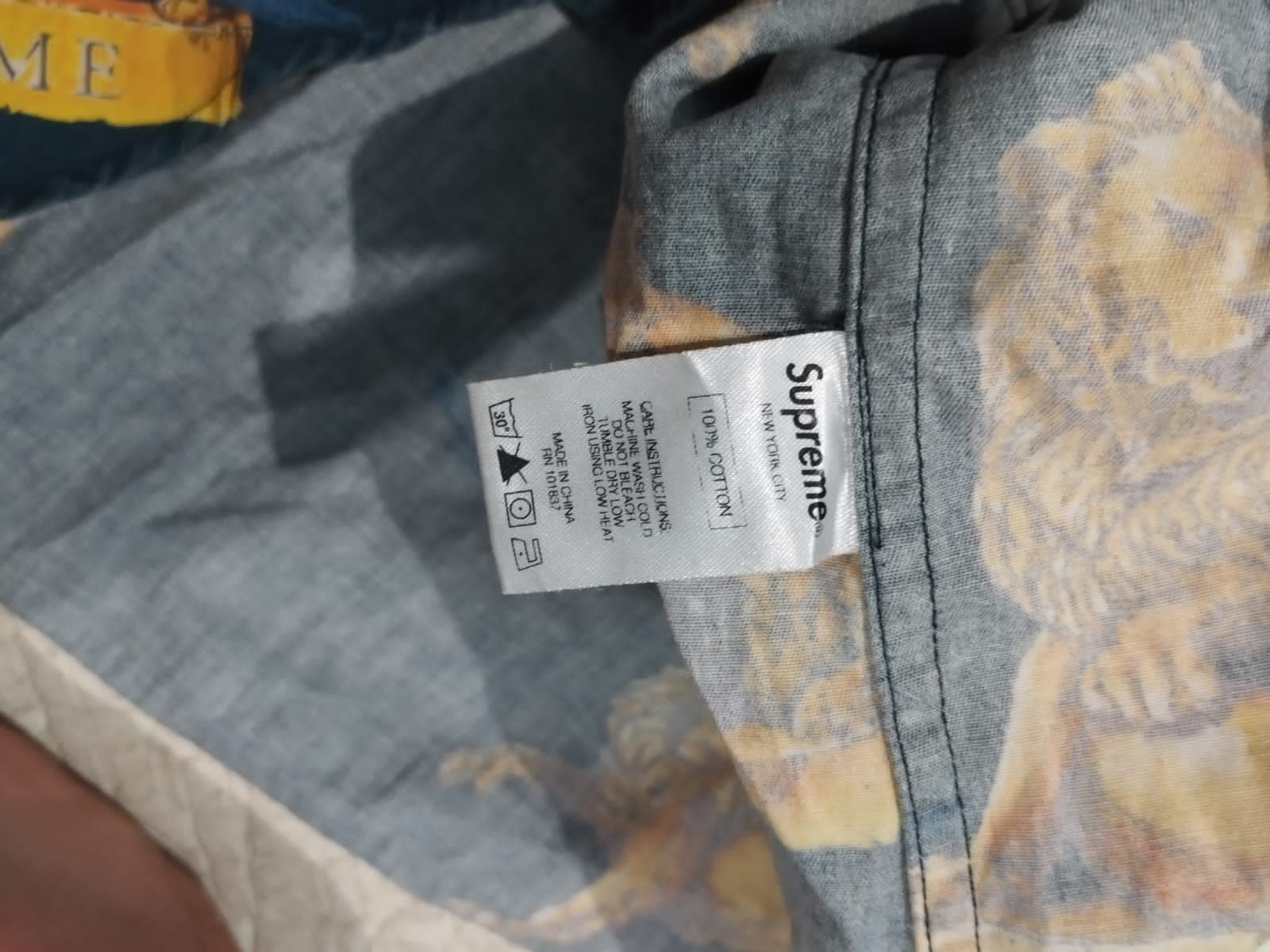 Supreme SUPREME F/W 2013 Lions Button Up Size US M / EU 48-50 / 2 - 5 Thumbnail