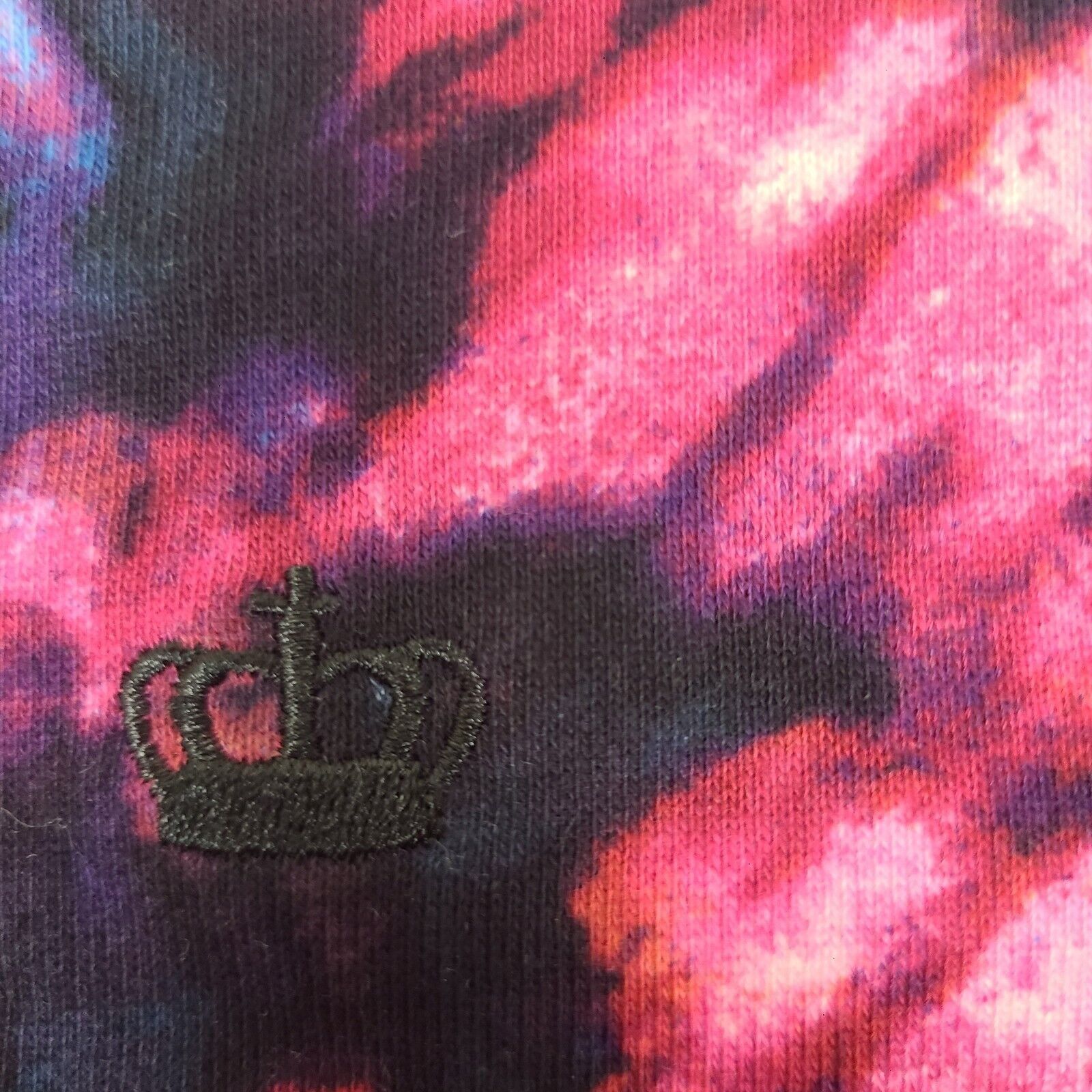 Juicy Couture Juicy By Juicy Coture Tie Dye Swirl Black Longsleeve Shirt S Size S / US 4 / IT 40 - 2 Thumbnail