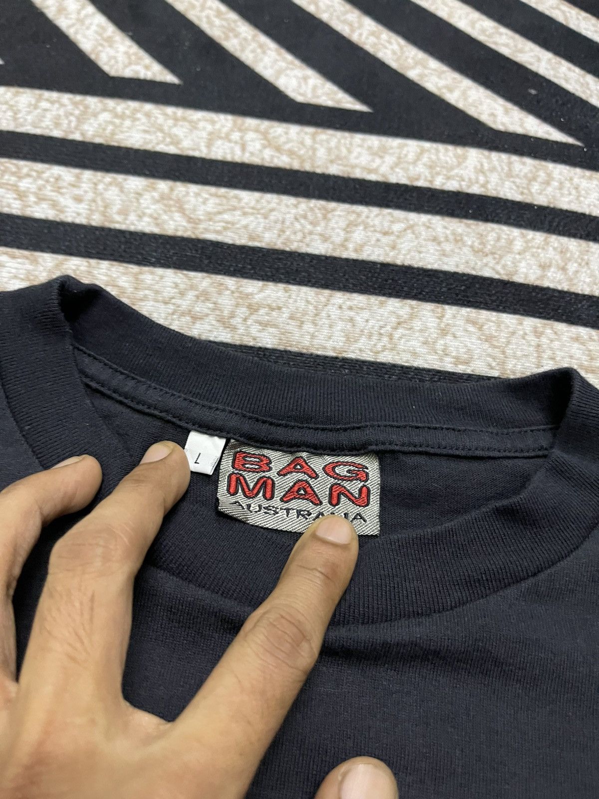 Other 1995 ROHAN ROBINSON BAG MAN “IF LET THEM KILL YOU THEY WILL” Size US L / EU 52-54 / 3 - 8 Thumbnail