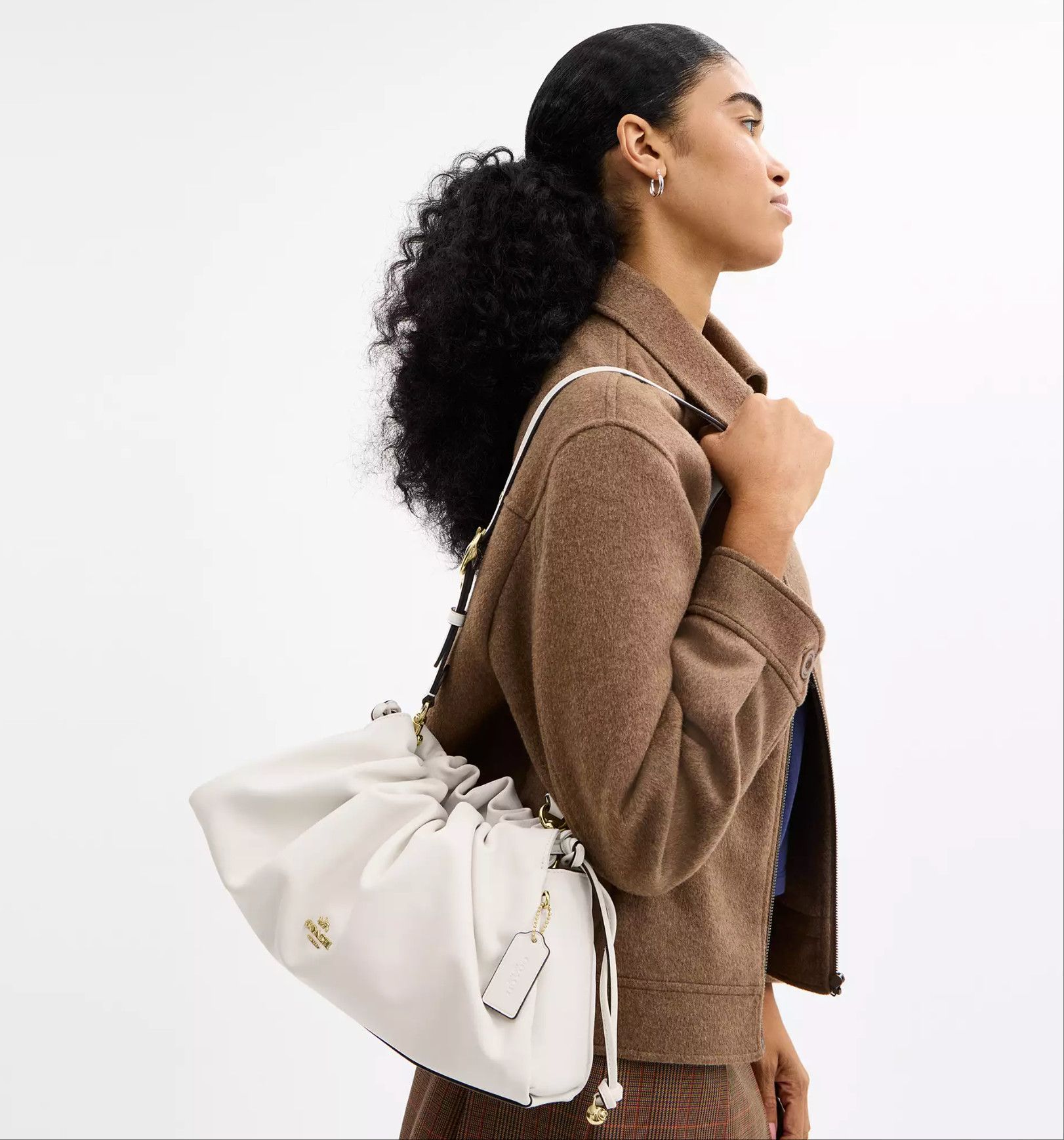 Coach NWT Coach Faye Large Shoulder Bag CCE68 Size ONE SIZE - 10 Thumbnail