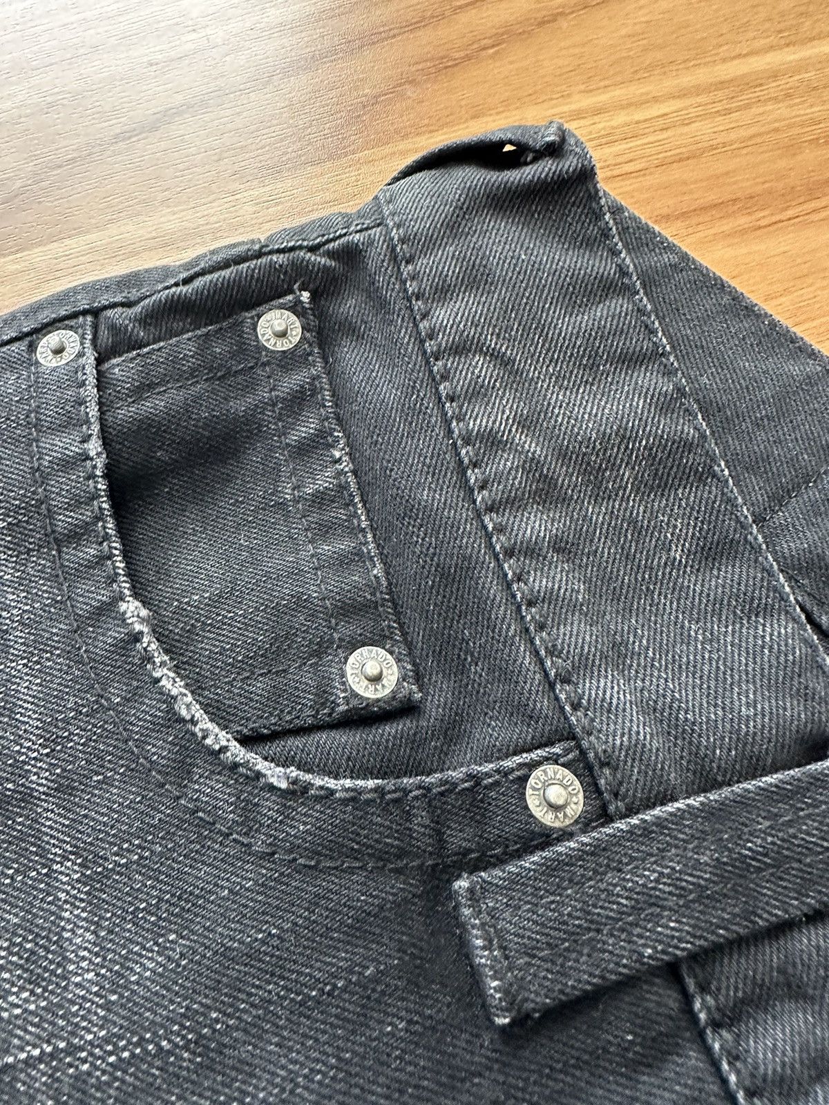 Tornado Mart 2000-Tornado Mart Japan Super Flared Jeans Size US 31 - 9 Thumbnail