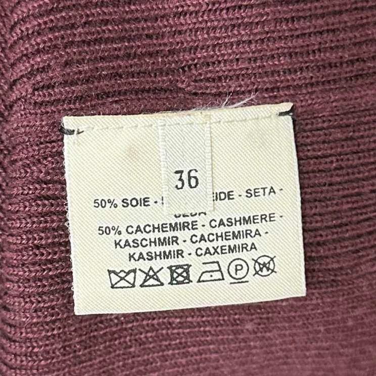 Embroidered Hermes Knit Sweater Top-2506