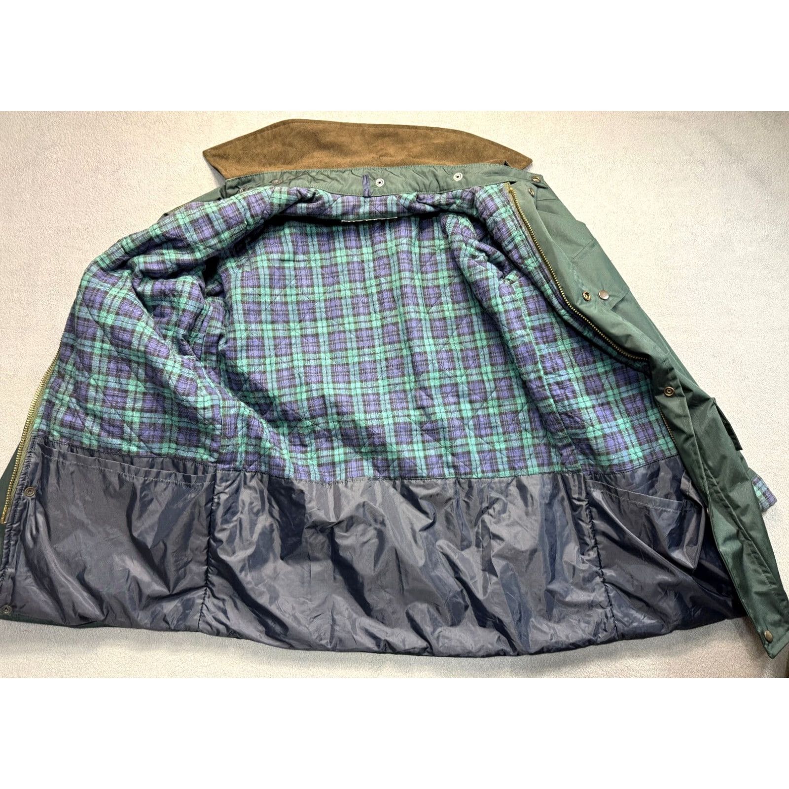 Vintage Land Rover Jacket Mens M Green Parka Parka Jacket Land Rover Mens M Green Shirt? Size US M / EU 48-50 / 2 - 2 Thumbnail