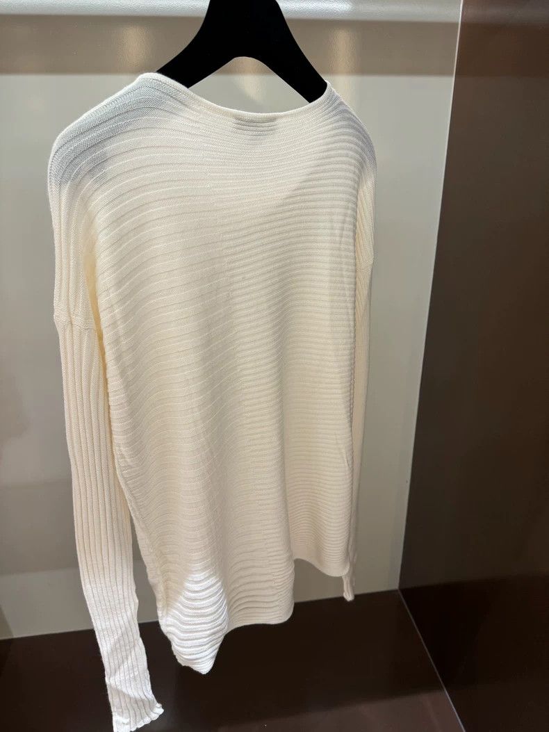 Loro Piana LORO PIANA Silk knitted sweater Size L / US 10 / IT 46 - 5 Thumbnail
