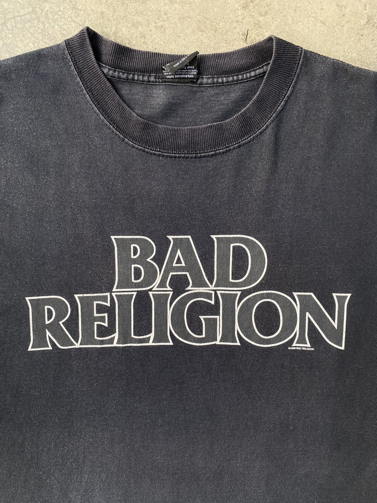 Band Tees 💥Sick💥Vintage 90s Bad Religion Band Tees Size US XL / EU 56 / 4 - 3 Thumbnail