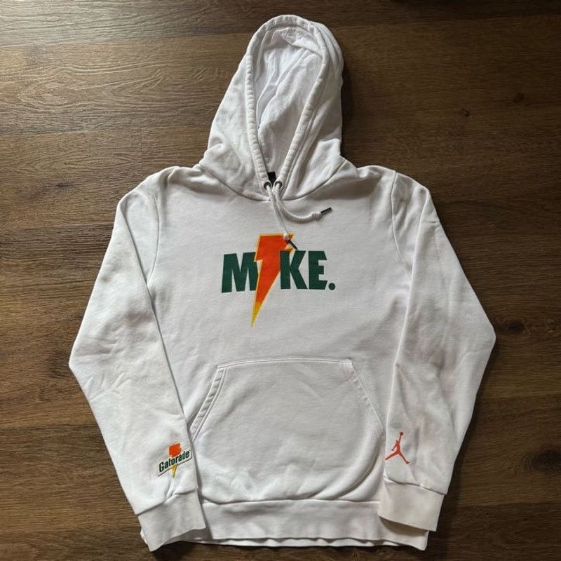 Jordan Brand Rare Jordan MIKE Gatorade Collan Hoodie Grailed