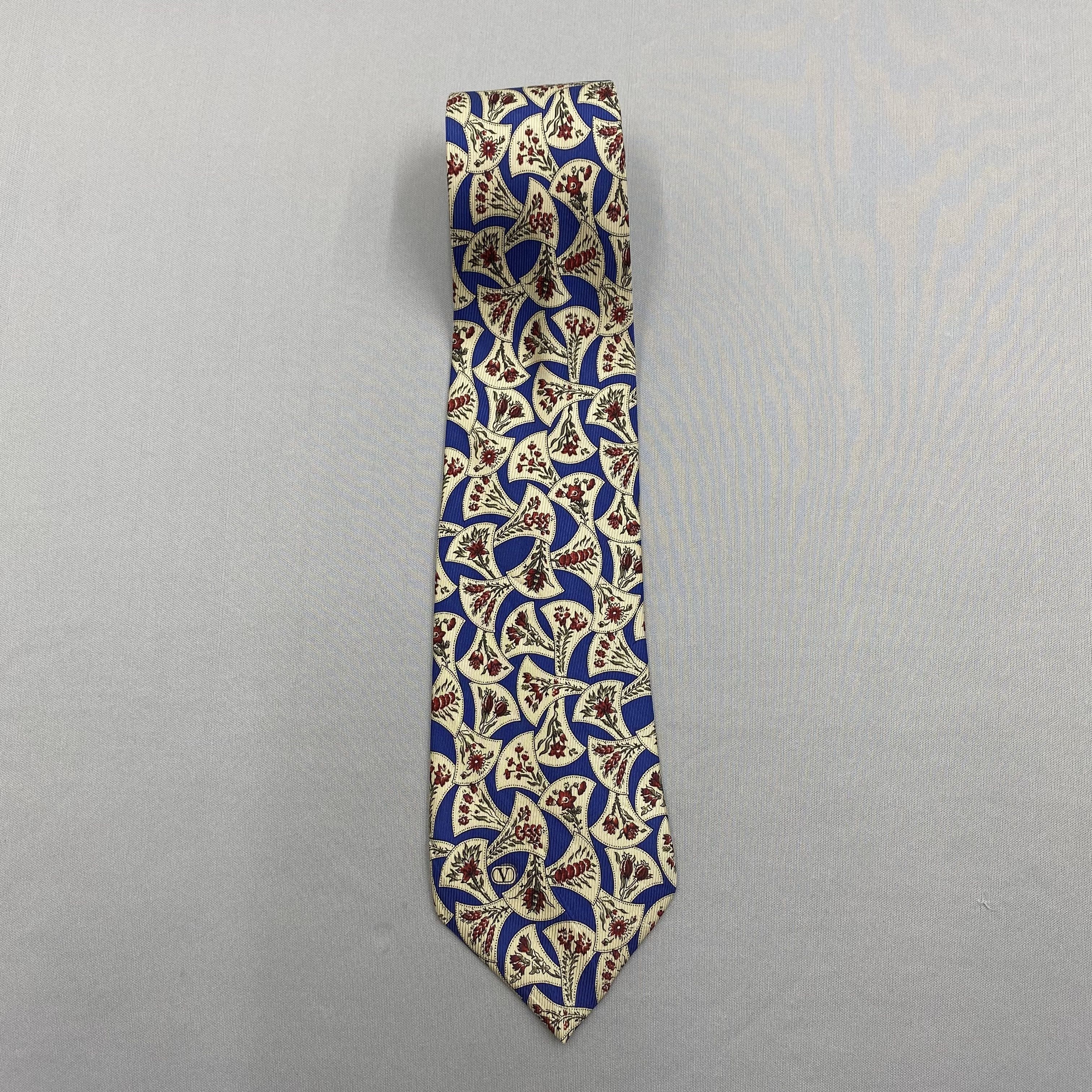 Valentino Vintage Valentino SILK Necktie Cravate Pure Silk Neck Tie Size ONE SIZE - 3 Thumbnail