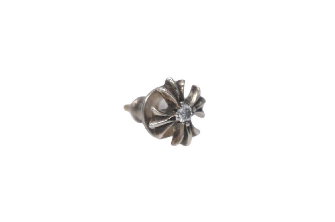 Chrome Hearts Chrome Hearts Diamond Plus Cross Stud Earring Size ONE SIZE - 5 Thumbnail