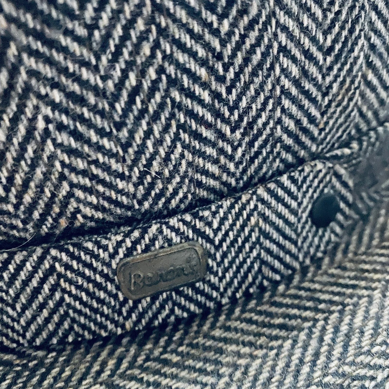 Vintage Vintage Baron's gray chevron wool fedora Size ONE SIZE - 2 Thumbnail