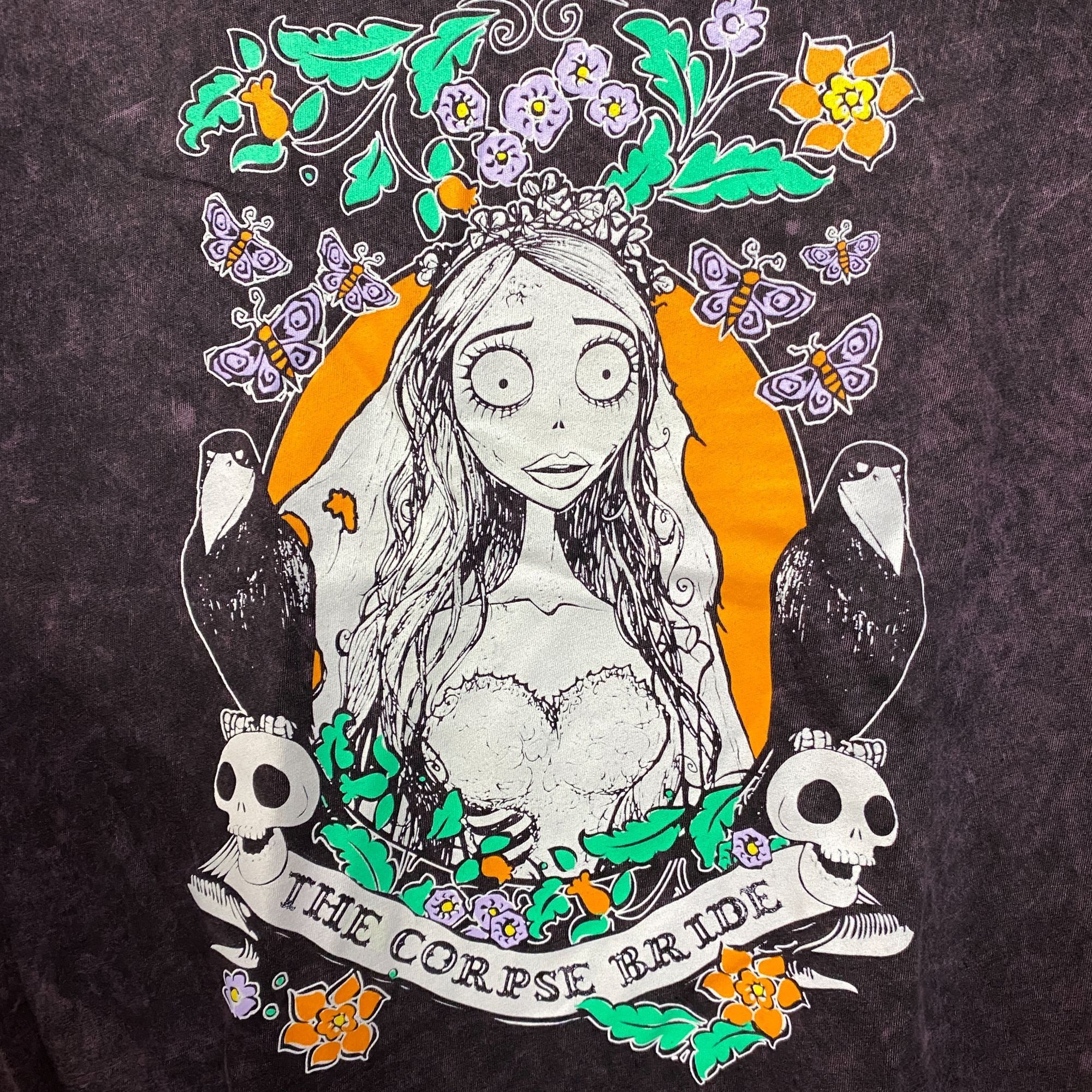 Disney Tim Burton The Corpse Bride Emily Retro Style Graphic Design Size US L / EU 52-54 / 3 - 4 Thumbnail