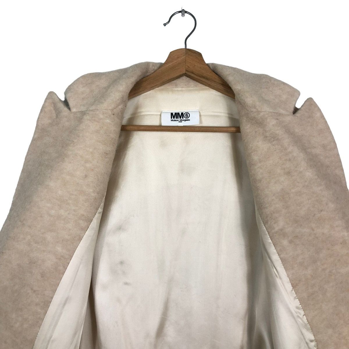 Maison Margiela 🔥MM6 A/W 2016 Mohair Wool Double Breast Jacket Faux Fur Size M / US 6-8 / IT 42-44 - 9 Thumbnail
