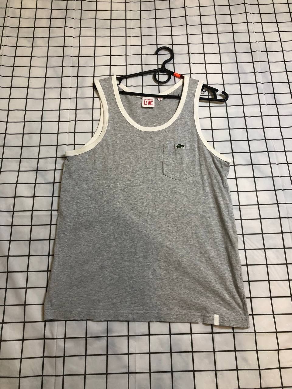 Lacoste Vintage Lacoste Tank Top Summer Size US M / EU 48-50 / 2 - 1 Thumbnail