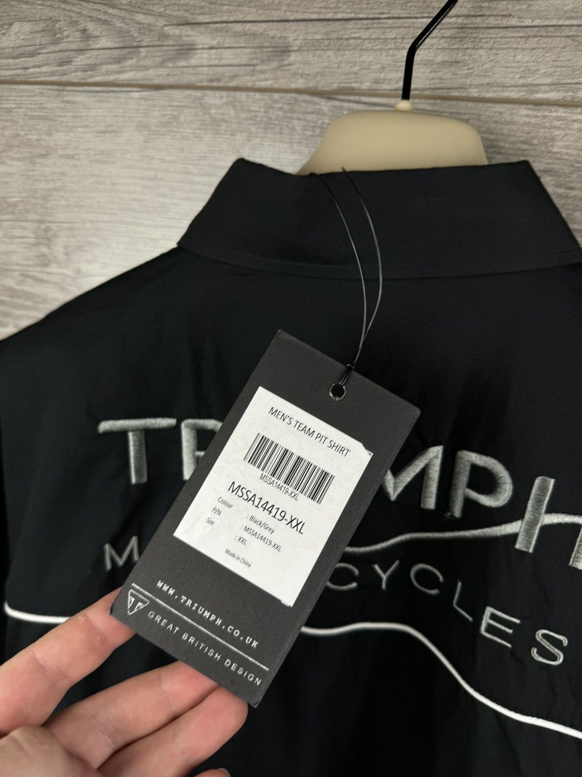 Vintage Triumph Motorrad Vintage Racing Shirt Jersey size XL/Xxl Size US XXL / EU 58 / 5 - 6 Thumbnail