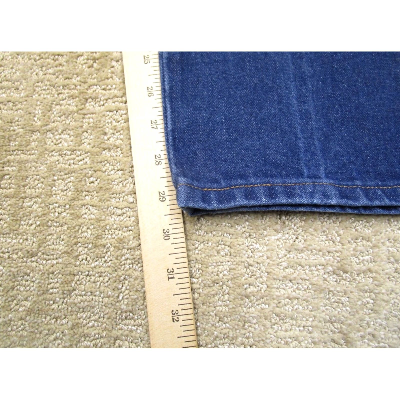 Wrangler Wrangler Jeans Men 35x30 Blue Cowboy Cut Original Fit Western Pants Dark Wash Jeans Size US 35 - 7 Thumbnail