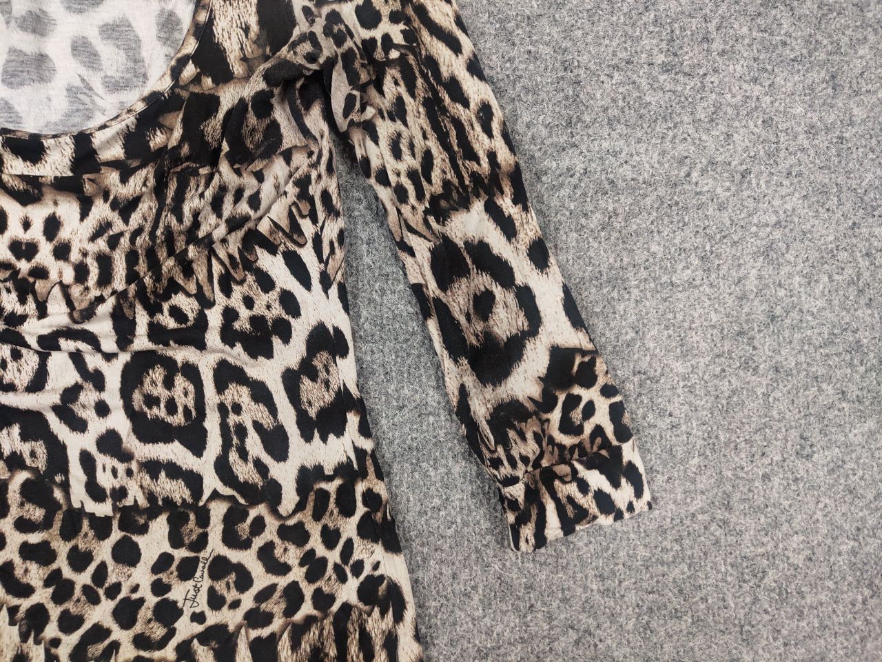 Just Cavalli Vintage Just Roberto Cavalli Leopard Print Midi body Dress Size S / US 4 / IT 40 - 7 Thumbnail