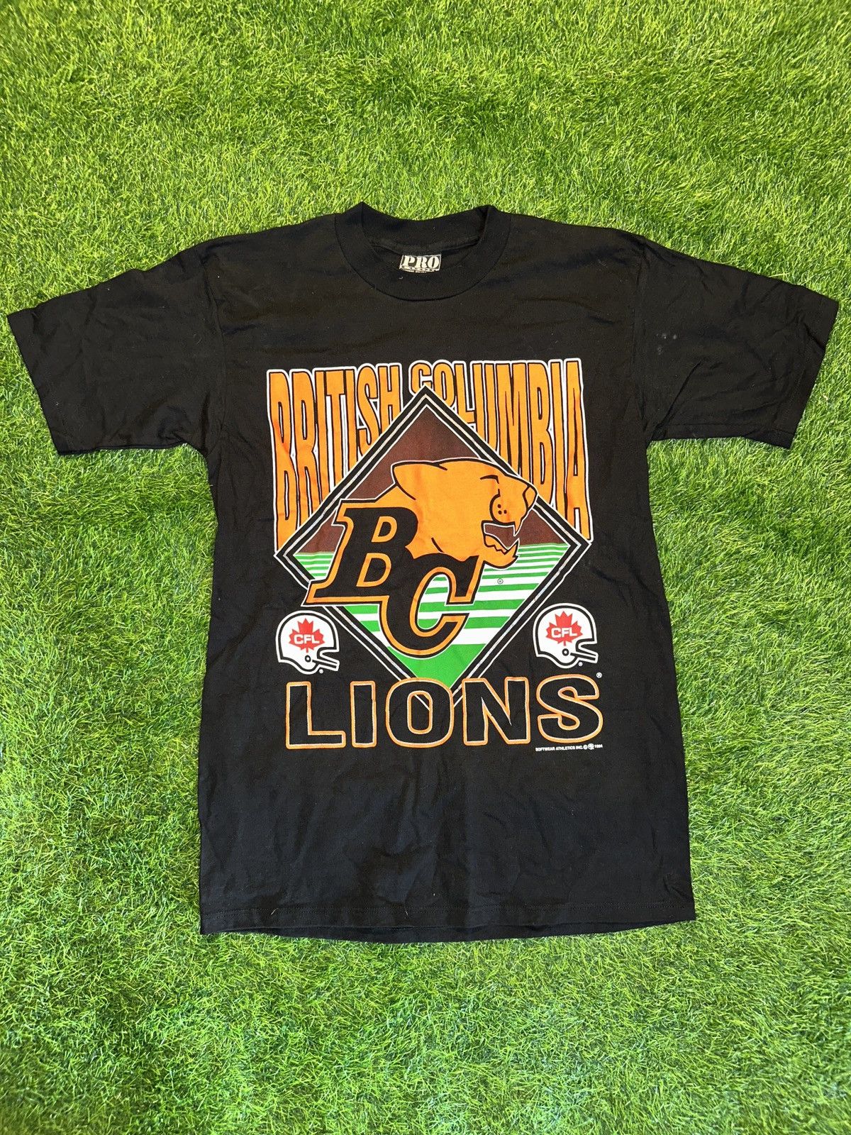 Vintage Vintage cfl bc lions 1994 tee shirt size Large Size US L / EU 52-54 / 3 - 1 Thumbnail