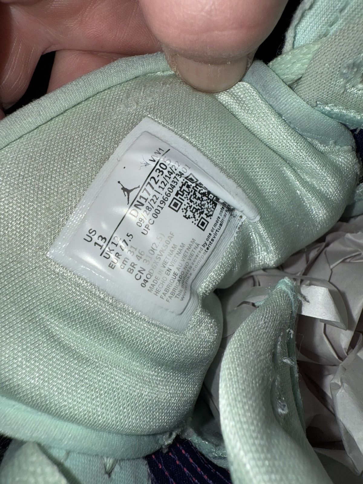 Jordan Brand Jordan Luka 1 w/ OG Box, Exc Cond, sz 13 MintFoam/RacerPink Size US 13 / EU 46 - 24 Thumbnail
