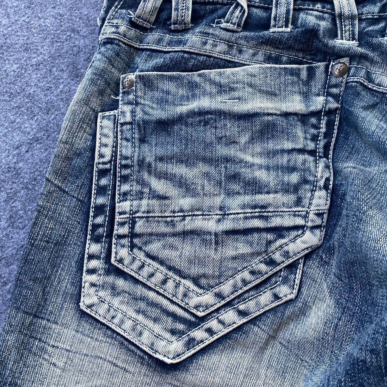 If Six Was Nine 💥Best Offer💥Japanese Brand Double Waist Distressed Denim Size US 36 / EU 52 - 14 Thumbnail