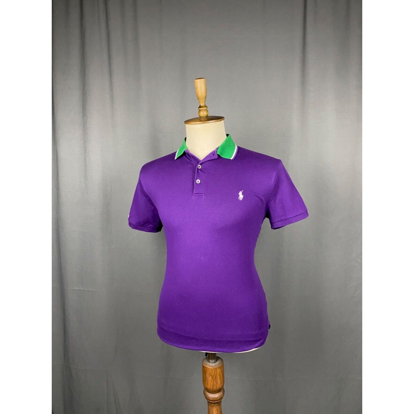 Polo Ralph Lauren MINT! Ralph Lauren Small Logo Men's Purple Polo T-Shirt Size Size US M / EU 48-50 / 2 - 4 Thumbnail
