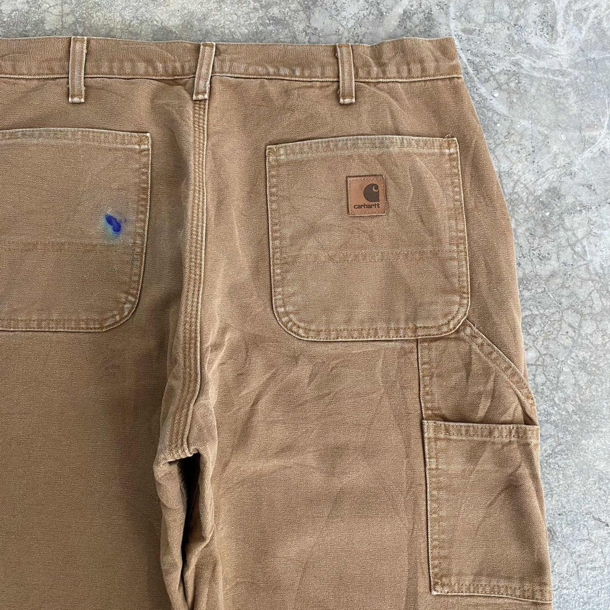 Carhartt Vintage Carhartt Blanket Lined Tan Carpenter Work Pants Size US 34 / EU 50 - 23 Thumbnail
