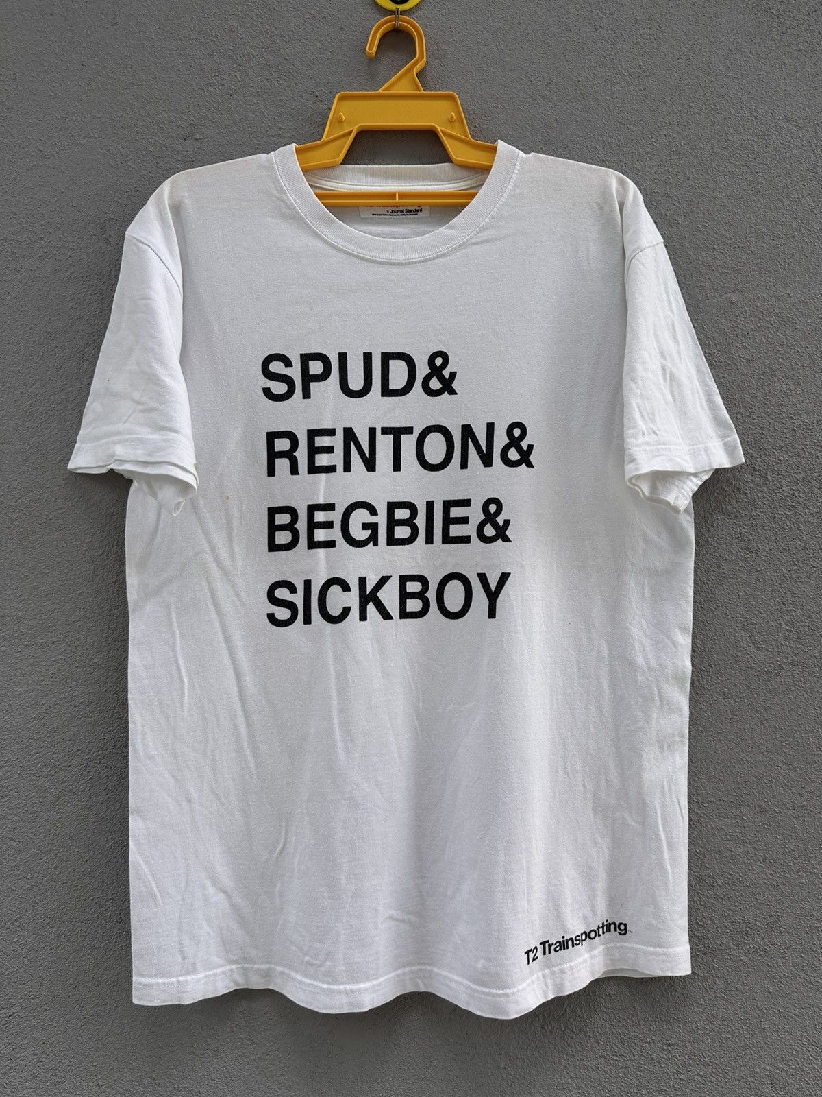 Journal Standard Rare Journal Standard X T2 Trainspotting Movie Sickboy Tee Size US L / EU 52-54 / 3 - 1 Thumbnail