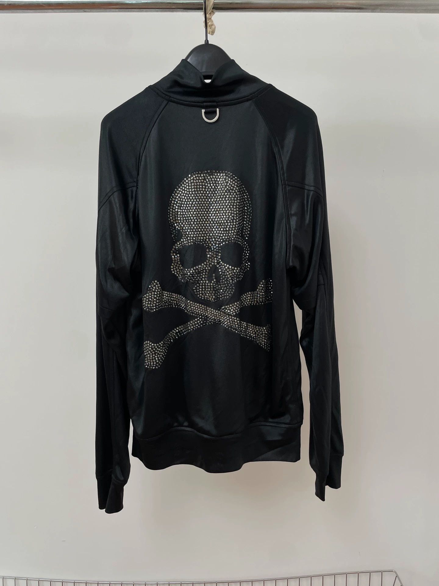 Mastermind Japan Mastermind JAPAN Silk Jacket Back Rhinestone Skull Logo M Size US M / EU 48-50 / 2 - 2 Thumbnail