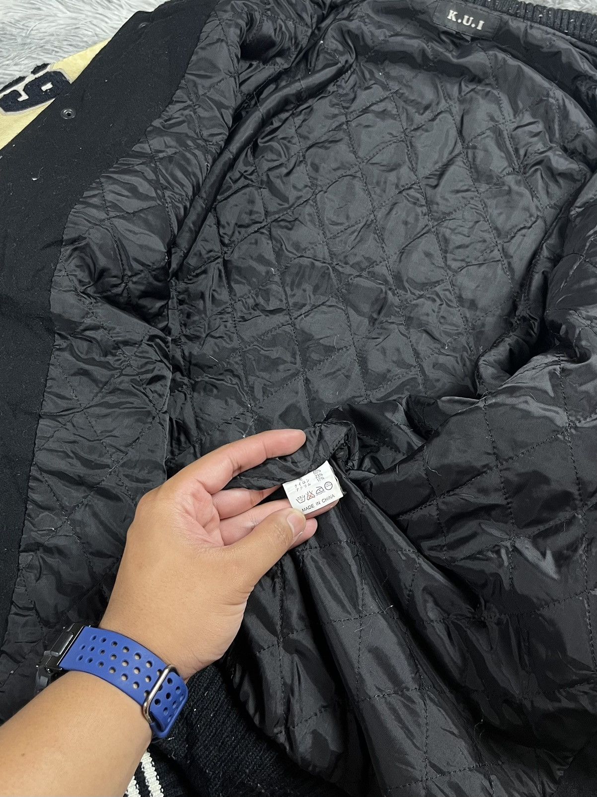 Japanese Brand K.U.I Stadium Jumper jacket Namber 69 Size US XL / EU 56 / 4 - 7 Thumbnail