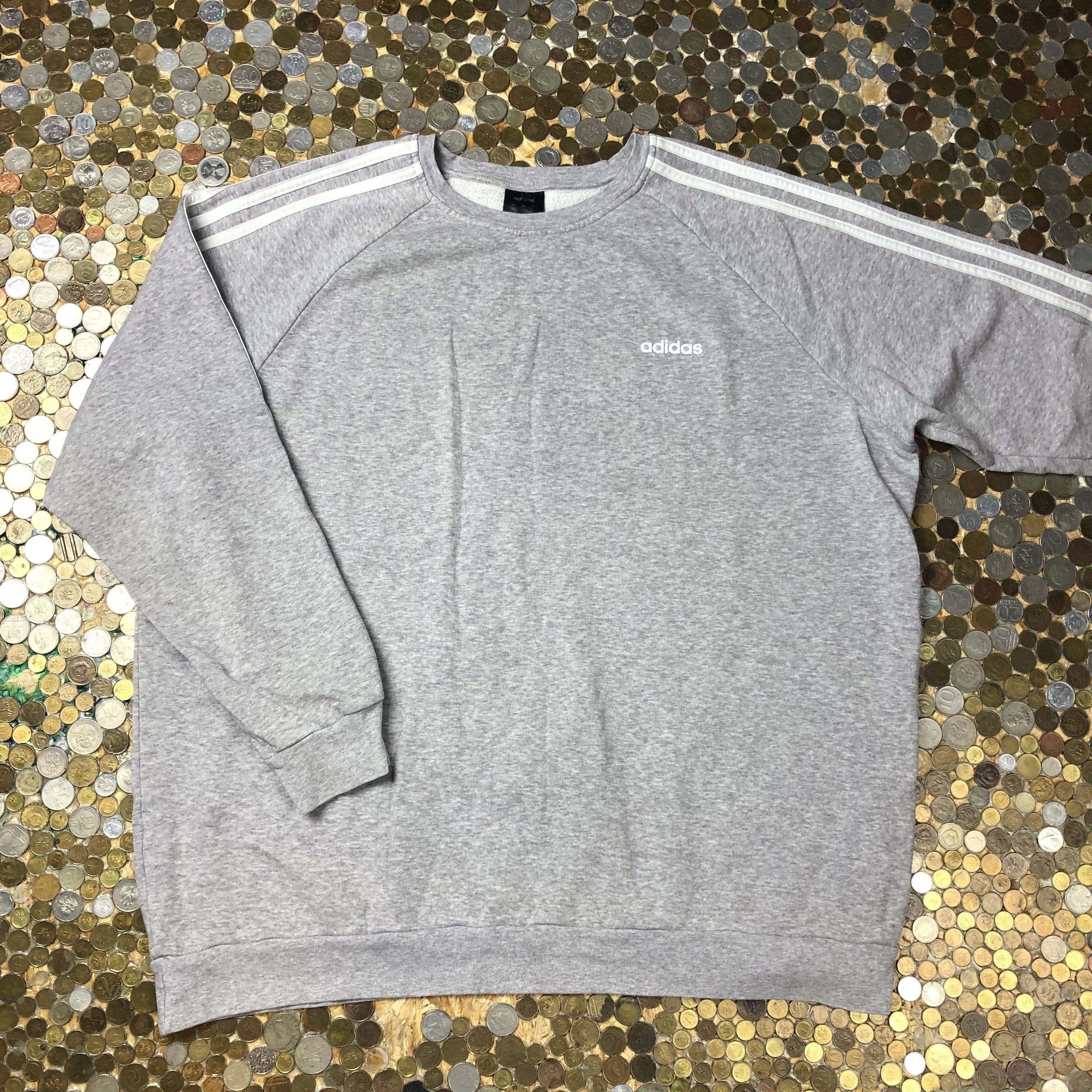 Adidas Adidas Crewneck 90's vintage Size US XL / EU 56 / 4 - 1 Thumbnail