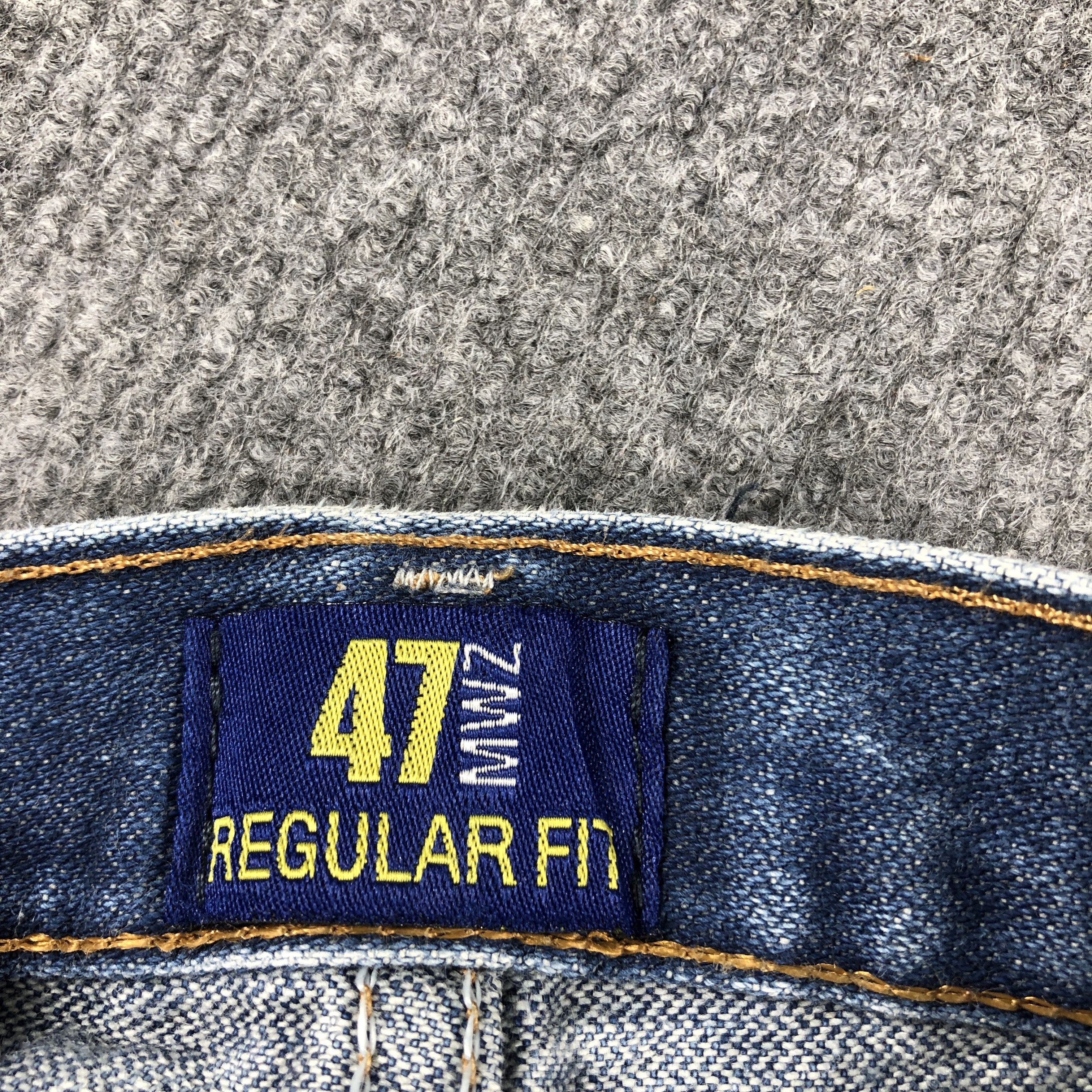 Vintage × Wrangler Vintage Wrangler Regular Fit Light Blue Wash L684 Size US 36 / EU 52 - 9 Thumbnail