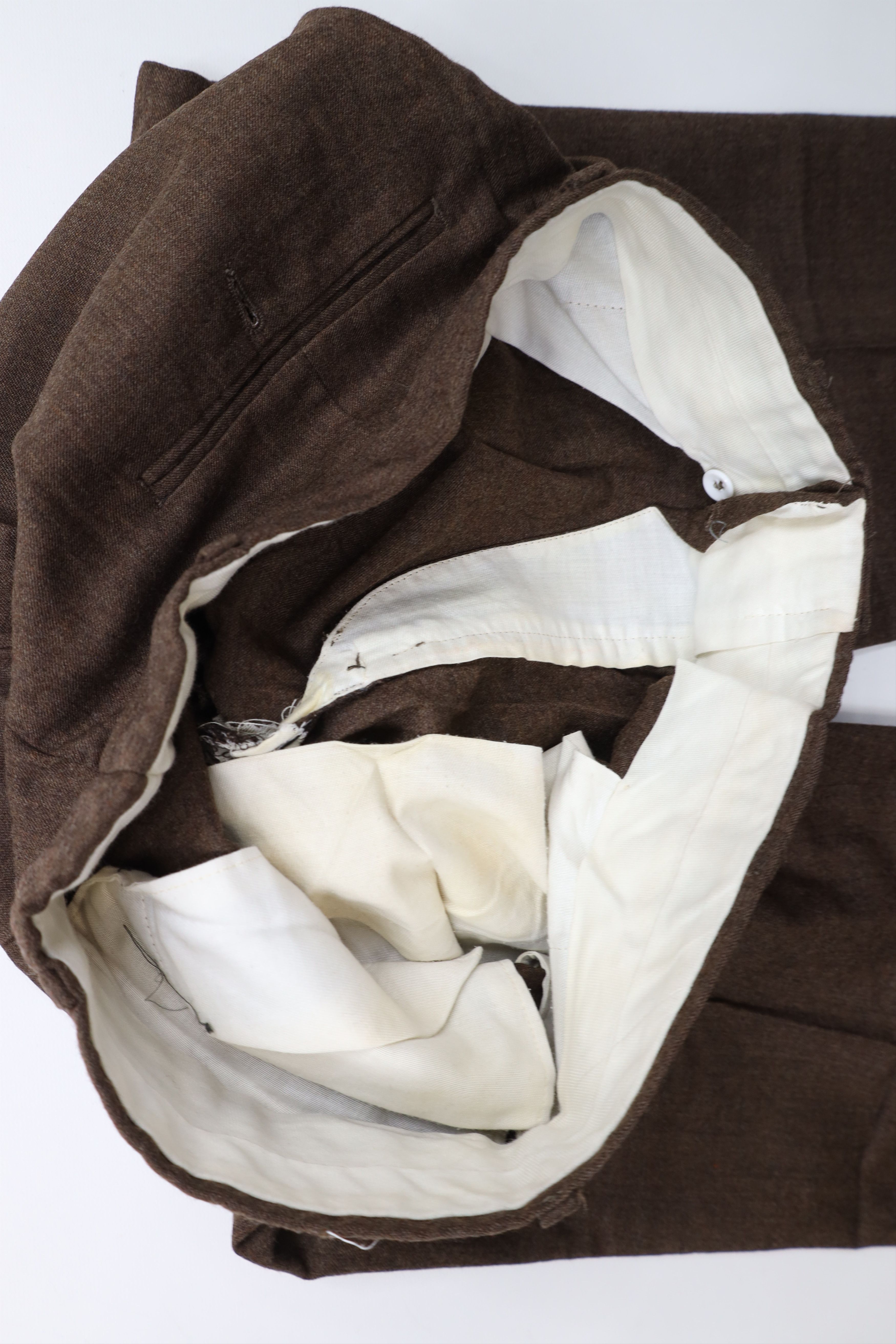 Vintage Vintage 60s 70s Streetwear Wide Leg Chino Pants Brown USA Size US 32 / EU 48 - 7 Thumbnail