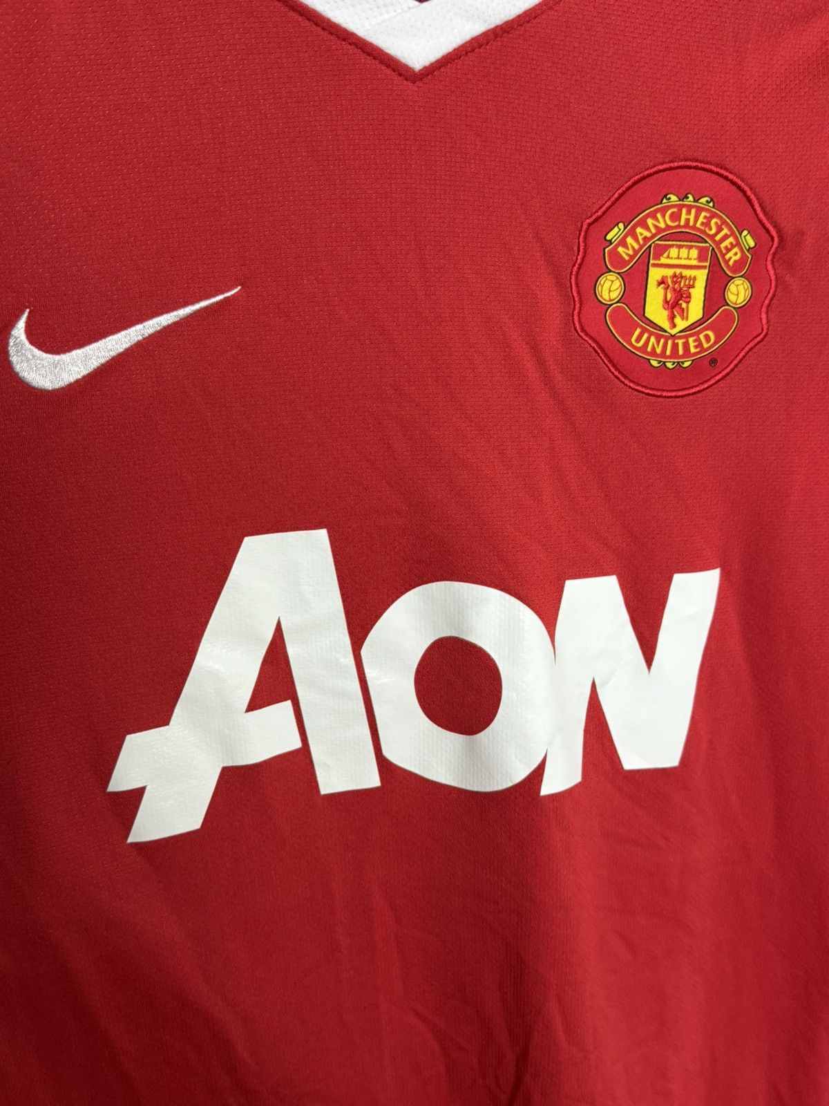 Nike Manchester United 10/11 Home Football Jersey T-Shirt Size US S / EU 44-46 / 1 - 3 Thumbnail