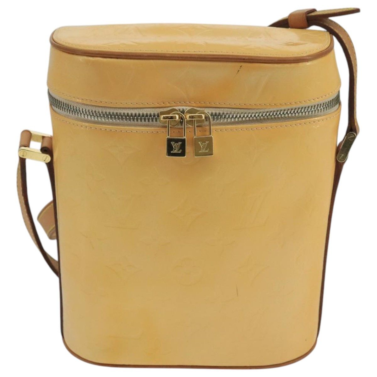Louis Vuitton Sullivan Yellow Patent Leather Shoulder Bag (Pre-Owned) Size ONE SIZE - 1 Thumbnail