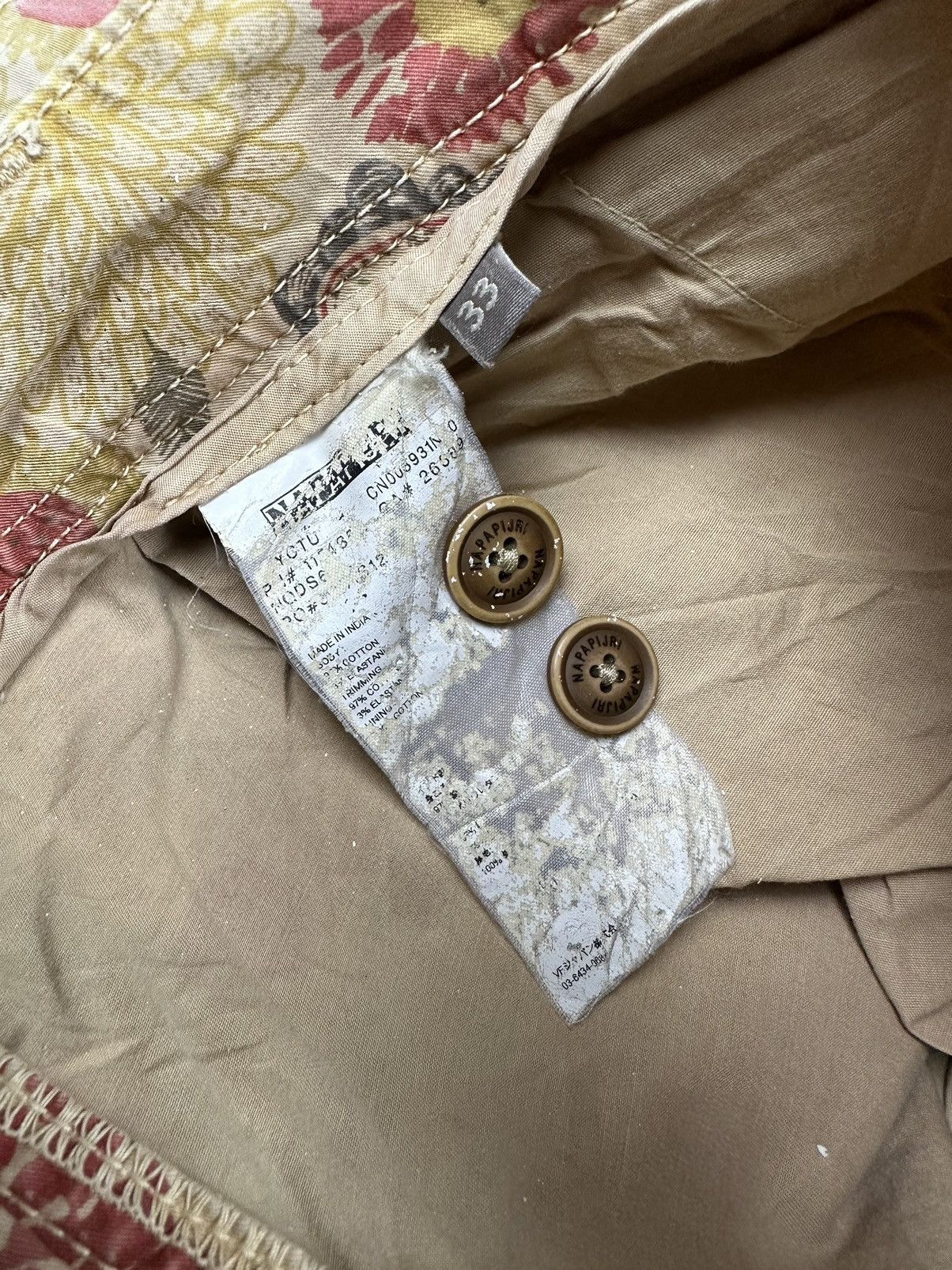 Napapijri Napapijri Floral Cargo Pants Size US 35 - 7 Thumbnail