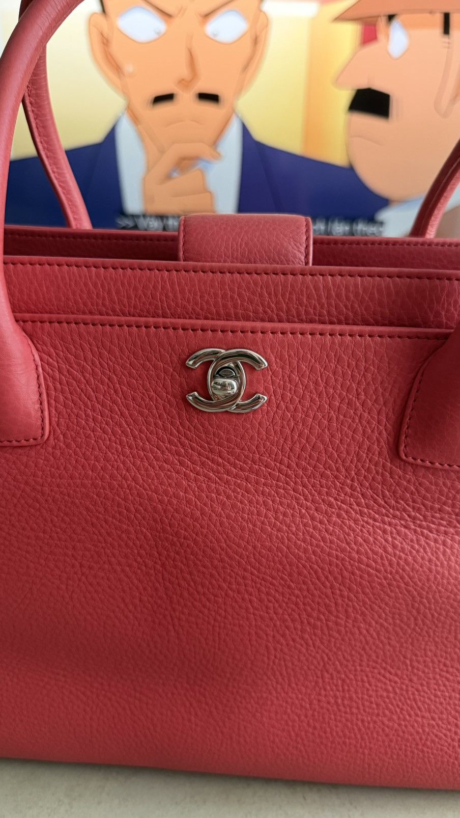 Chanel Chanel Cerf Executive 2 Way Leather Tote Bag Size ONE SIZE - 5 Thumbnail